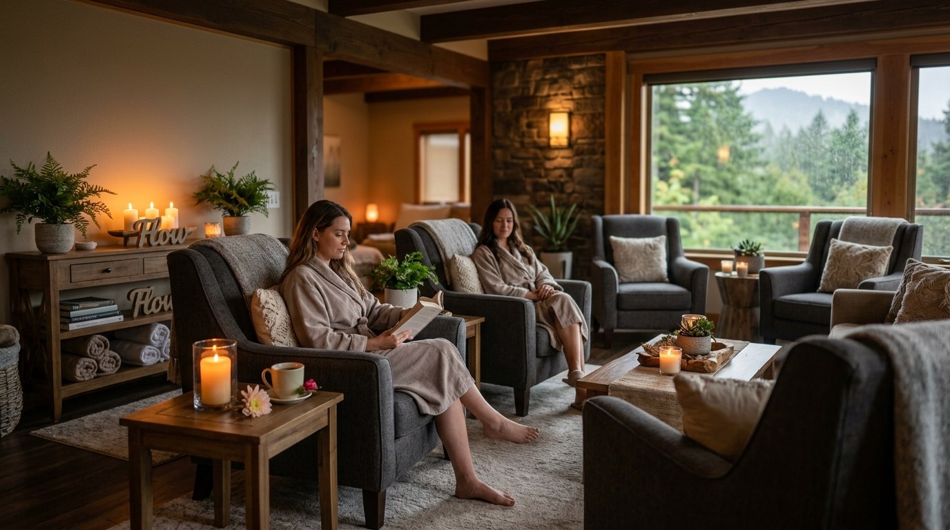 Illustration of Flow Massage & Spa, massage service in Hood River, OR, photo 4 of 5