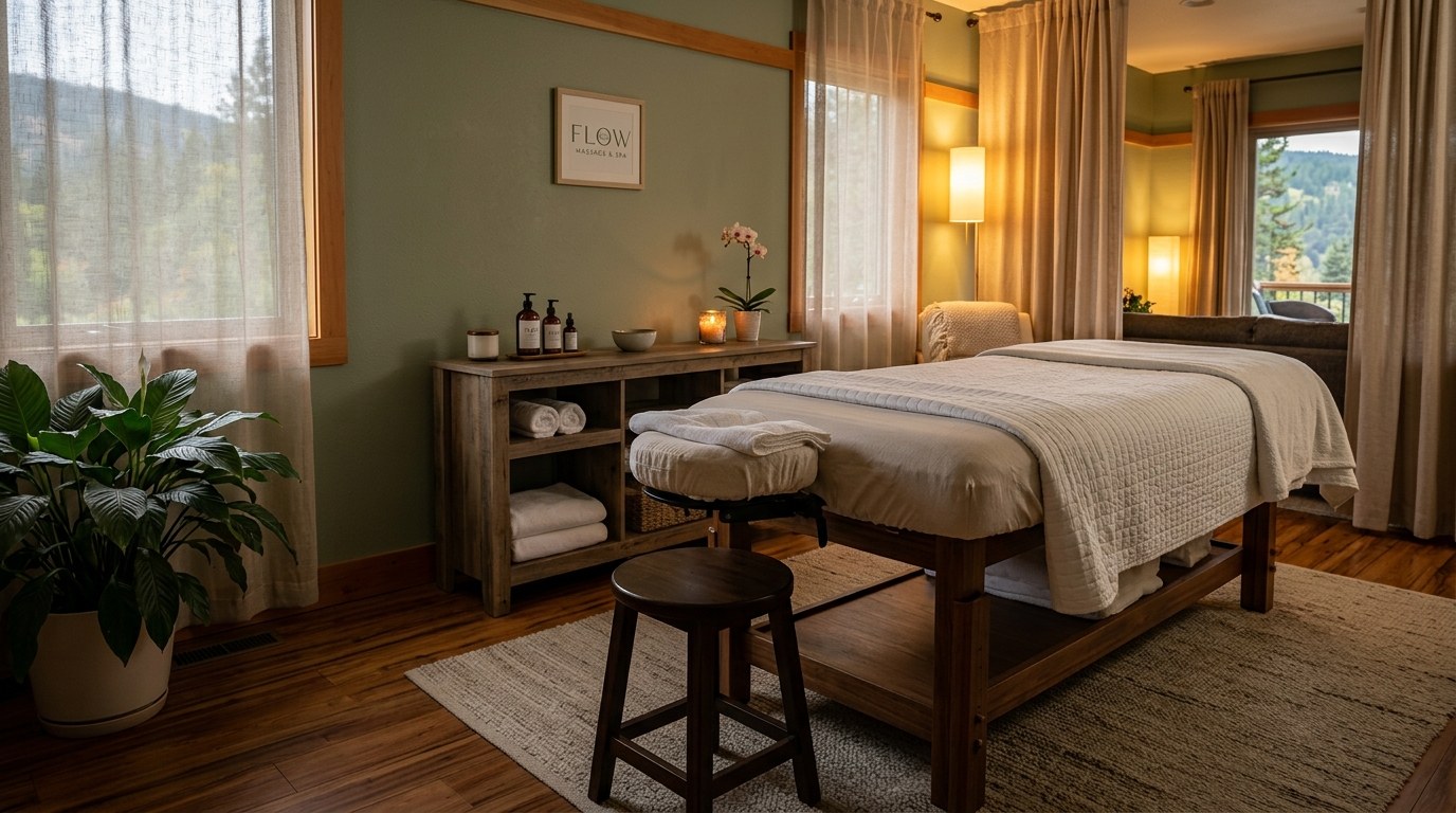 Illustration of Flow Massage & Spa, massage service in Hood River, OR, photo 5 of 5